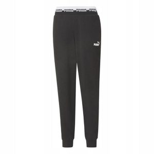 Spodnie Do Joggingu Damskie Amplified. Czarne spodnie dresowe Puma, bez wzorów. Za 170,99 zł.