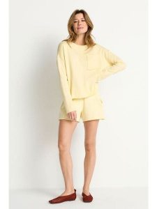 Rich & Royal Bluza w kolorze żółtym rozmiar: XL. Żółte bluzy Rich & Royal, xl, bez wzorów, z bawełny, bez kaptura. Za 144,95 zł.