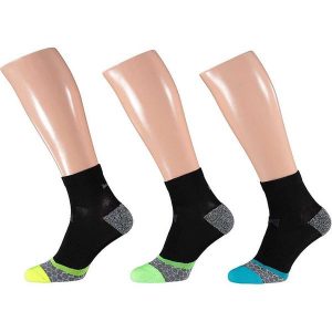 Skarpety do biegania Xtreme, 3 par, Multi czarny. Czarne skarpetki XTREME SOCKSWEAR, bez wzorów. Za 129,99 zł.