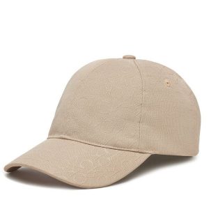 Czapka z daszkiem Calvin Klein. Szare czapki Calvin Klein, bez wzorów. Za 119,99 zł.