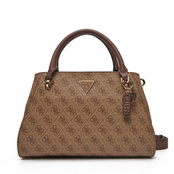 Torebka Guess. Czerwone kuferki Guess, z aplikacjami, bez dodatków. Za 269,99 zł.