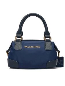 Valentino Torebka Jenny Re VBSA9T06 Granatowy. Niebieskie torebki klasyczne Valentino, bez wzorów, z materiału, bez dodatków. Za 399,99 zł.