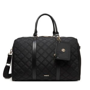 Torba weekendowa MEXX. Czarne torby podróżne i sportowe Mexx, bez wzorów. Za 229,99 zł.