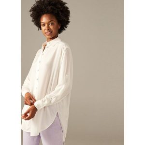 Koszula oversize - Biały. Koszule marki Reserved. W wyprzedaży za 59,99 zł.