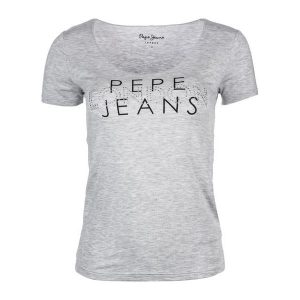 Pepe Jeans T-Shirt Damski Brent Xs Szary. T-shirty marki Pepe Jeans. W wyprzedaży za 128,00 zł.