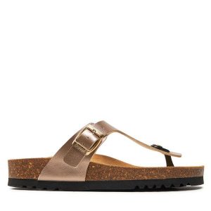 Japonki Scholl. Szare klapki Scholl, bez wzorów, bez obcasa. Za 189,99 zł.