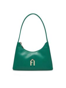 Furla Torebka Diamante WB00863 AX0733 D7D00 Turkusowy. Niebieskie torebki klasyczne Furla, bez wzorów, ze skóry, bez dodatków. Za 589,99 zł.
