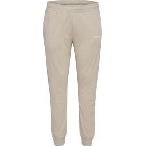 Damskie spodnie dresowe zwężane Hummel Legacy Plus. Szare spodnie dresowe Hummel, bez wzorów, z dresówki. Za 187,00 zł.