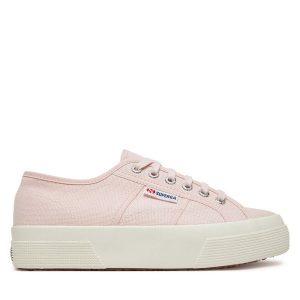Superga. Czerwone trampki Superga, bez wzorów, bez zapięcia. Za 209,99 zł.