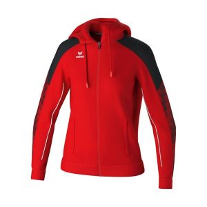 Damska bluza dresowa z kapturem Erima Evo Star. Czarne bluzy Erima, bez wzorów, z dresówki, z kapturem. Za 263,00 zł.