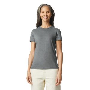 Koszulka Softstyle Dla Pań I Panów. Szare bluzki GILDAN, xl, bez wzorów, sportowe, bez kołnierzyka, bez ramiączek. Za 29,99 zł.
