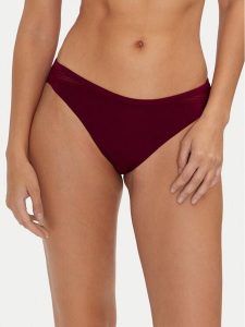 Tommy Hilfiger Figi klasyczne UW0UW05519 Czerwony. Czerwone figi TOMMY HILFIGER, bez wzorów, z syntetyku. Za 79,99 zł.