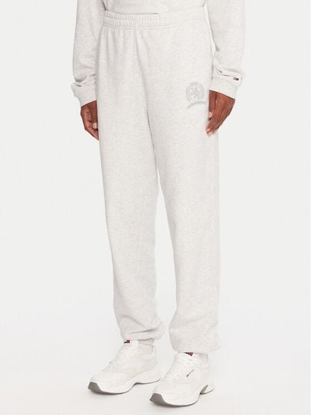 Tommy Jeans Spodnie dresowe DW0DW21702 Szary Regular Fit. Szare spodnie dresowe Tommy Jeans, l, bez wzorów, z bawełny. Za 279,99 zł.