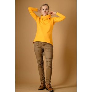 Bluza jaskółkowa mandarynka. Czerwone bluzy Hultaj Polski, l, bez wzorów, z bawełny, z kapturem. Za 249,00 zł.