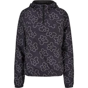 Sweter damski Urban Classics AOP. Czarne swetry klasyczne Urban Classics, na zimę, bez kołnierzyka. Za 267,50 zł.