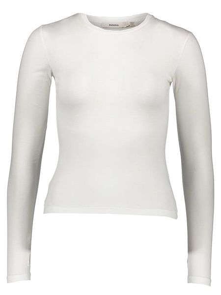 Pangaia Koszulka "365 Cotton-Stretch" w kolorze białym rozmiar: XXL. Białe bluzki Pangaia, xxl, bez wzorów, z bawełny, bez kołnierzyka, bez ramiączek. Za 52,30 zł.