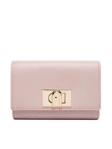 Furla Portfel WP00225 ARE000 CN 2814S 1007 Różowy. Czerwone portfele Furla, bez wzorów, ze skóry. Za 479,99 zł.