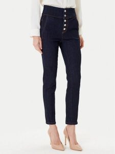 Rinascimento Jeansy CFC0124957003 Granatowy Skinny Fit. Niebieskie jeansy Rinascimento, bez wzorów, z bawełny. Za 389,99 zł.