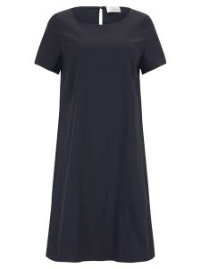 Vera Mont Sukienka w kolorze granatowym rozmiar: 42. Niebieskie sukienki Vera Mont, bez wzorów, bez kołnierzyka, bez ramiączek, mini. Za 130,99 zł.