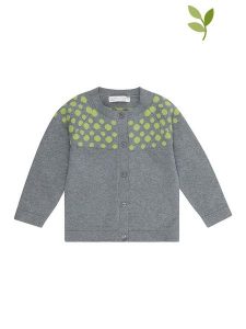 Sense Organics Kardigan w kolorze szarym ze wzorem rozmiar: 110. Szare kardigany Sense Organics, z bawełny. Za 94,95 zł.