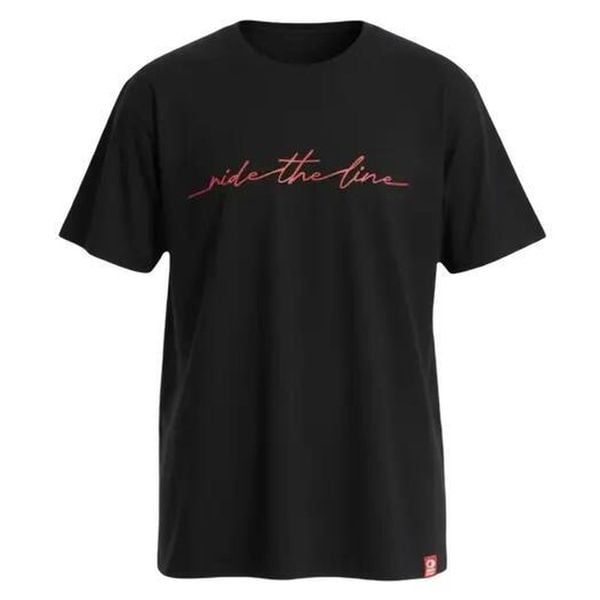 Odzież T-shirts unisex SkatePro RIDE THE LINE Koszulka - XL - Czarny. Czarna bluzki SKATEPRO, xl, bez wzorów, eleganckie, bez kołnierzyka, bez ramiączek. W wyprzedaży za 97,99 zł.