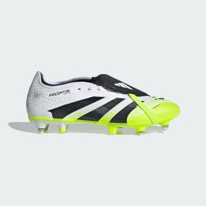 Buty piłkarskie Predator Pro Fold-Over Tongue Soft Ground. Czarne jeansy ADIDAS, bez wzorów, z gumy, z standardowym stanem. Za 489,00 zł.