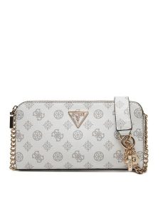 Guess Torebka HWEPG9 51012 Biały. Białe listonoszki Guess, z aplikacjami, ze skóry, bez dodatków. Za 359,99 zł.