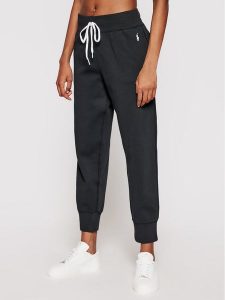 Polo Ralph Lauren Spodnie dresowe Akl 211794397001 Czarny Regular Fit. Czarne spodnie dresowe Polo Ralph Lauren, l, bez wzorów, z bawełny. Za 389,99 zł.