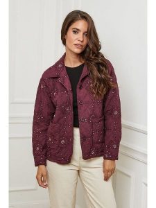 L'armoire de Suzette Kurtka przejściowa w kolorze bordowym rozmiar: 38/40. Czerwone kurtki L'armoire de Suzette, l, bez wzorów, z bawełny, bez kaptura. Za 245,38 zł.