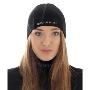 Czapka wełniana unisex Brubeck ACTIVE WOOL. Czarne czapki Brubeck, bez wzorów, z elastanu. Za 59,99 zł.