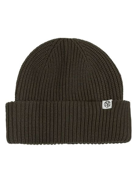 MOSS COPENHAGEN Czapka "Galine" w kolorze khaki rozmiar: onesize. Brązowe czapki Moss Copenhagen, bez wzorów, z materiału. Za 104,64 zł.