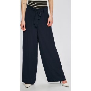 Vero Moda - Spodnie Mita. Spodnie z wysokim stanem marki Vero Moda. W wyprzedaży za 69,90 zł.