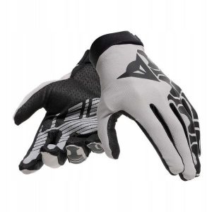 Rękawice rowerowe dla dorosłych Dainese HGR Gloves Grey. Szare rękawiczki Dainese, bez wzorów. Za 229,99 zł.