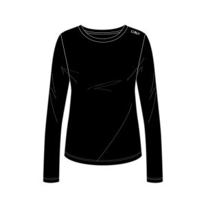 Koszulka damska turystyczna CMP 34N0886. Białe bluzki CMP, l, bez wzorów, sportowe, bez kołnierzyka, bez ramiączek. Za 241,50 zł.