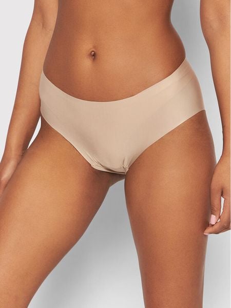 Selmark Figi klasyczne Basicos 00242 Beżowy. Brązowe figi Selmark, bez wzorów, z syntetyku. Za 39,99 zł.