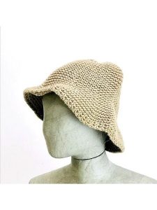 MILANO AMOUR Kapelusz w kolorze beżowym rozmiar: onesize. Brązowe kapelusze MILANO AMOUR, bez wzorów, z materiału. Za 165,71 zł.