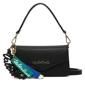 Torebka Valentino. Czarne torebki klasyczne Valentino, bez wzorów, bez dodatków. Za 549,99 zł.