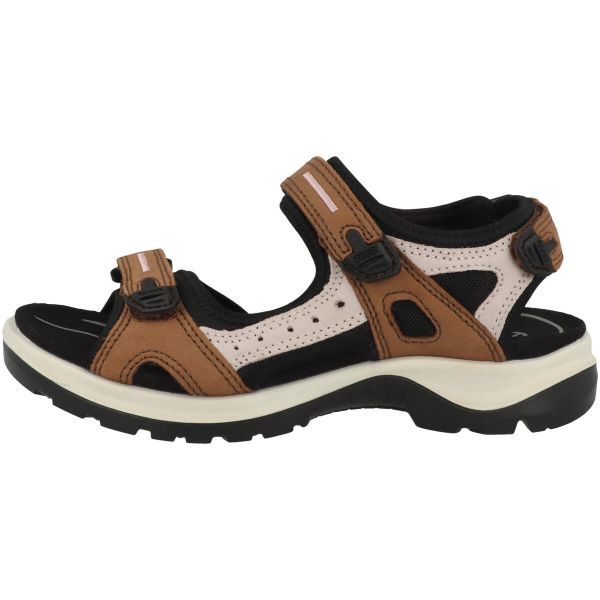 Buty do chodzenia damskie Ecco Yucatan Leder. Brązowe buty trekkingowe ecco, z materiału, bez zapięcia. Za 604,00 zł.