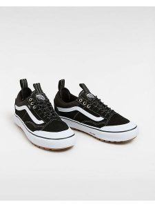Vans Skórzane sneakersy w kolorze czarnym rozmiar: 35. Czarne trampki Vans, bez wzorów, z materiału, bez zapięcia. Za 193,24 zł.