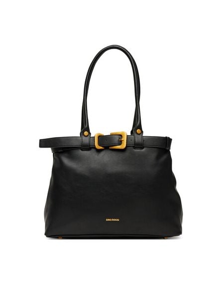 Gino Rossi Torebka CEO-ZINNA Czarny. Czarne torebki klasyczne Gino Rossi, bez wzorów, z materiału, bez dodatków. Za 209,99 zł.