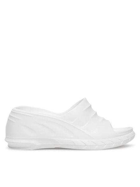 Jenny Fairy Klapki WFA2731-1B Biały. Białe klapki Jenny Fairy, bez wzorów, z syntetyku, bez obcasa. Za 69,99 zł.