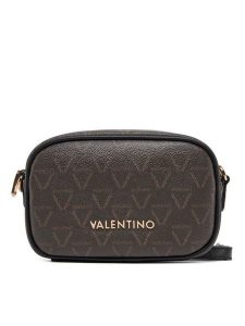 Valentino Torebka VBS8GT15 Khaki. Brązowe listonoszki Valentino, bez wzorów, ze skóry, bez dodatków. Za 289,99 zł.