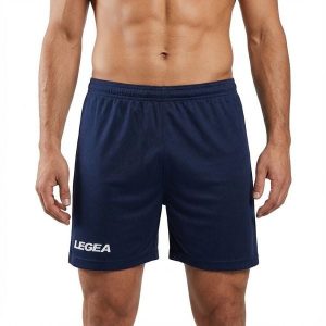 Szorty do biegania z elastycznym pasem niebieskie. Niebieskie szorty LEGEA, bez wzorów. Za 80,00 zł.