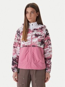 Columbia Wiatrówka Spire Valley™ 2116491 Różowy Regular Fit. Czerwone kurtki Columbia, s, bez wzorów, z syntetyku, bez kaptura. Za 299,99 zł.