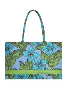 BLE Shopper bag w kolorze błękitno-zielonym - 58 x 32 cm rozmiar: onesize. Niebieskie shopper bag BLE, bez wzorów, z materiału, na ramię, bez dodatków. Za 56,45 zł.