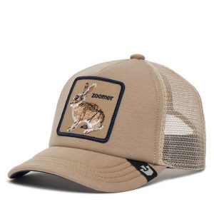 Czapka z daszkiem Goorin Bros. Brązowe czapki Goorin Bros, bez wzorów. Za 119,99 zł.