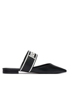 Just Cavalli Baleriny 80RA3S77 ZPB92 Czarny. Czarne balerinki Just Cavalli, bez wzorów, z materiału, bez obcasa, bez zapięcia. Za 478,99 zł.