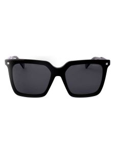 Polaroid Damskie okulary przeciwsłoneczne w kolorze czarnym rozmiar: 54. Czarne okulary przeciwsłoneczne Polaroid. Za 164,95 zł.