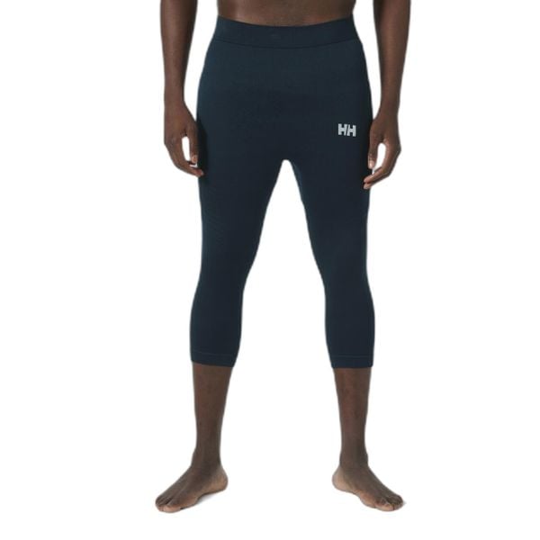 Bezszwowe spodnie narciarskie Helly Hansen H1 Pro. Niebieskie spodnie sportowe Helly Hansen, na zimę, bez wzorów, narciarskie. Za 408,50 zł.