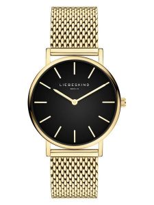 Liebeskind Zegarek kwarcowy w kolorze złotym rozmiar: onesize. Żółte, analogowe zegarki Liebeskind. Za 374,19 zł.